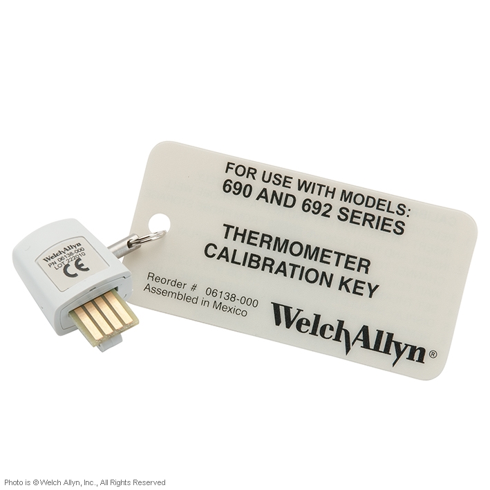 Kalibrationsschlüssel für SureTemp