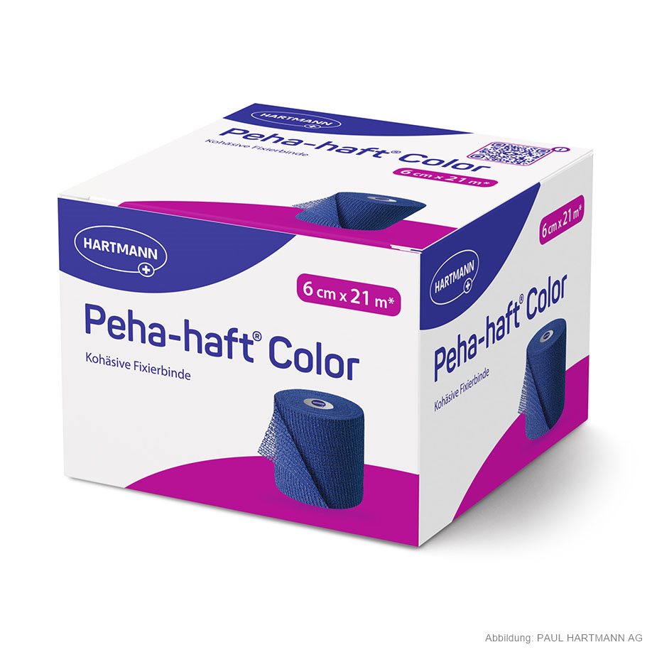 Peha-haft Color blau Fixierbinde