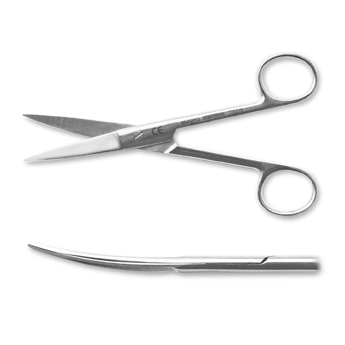 *chir. Schere megro - ausser Handel - Alternative: MEG 710218