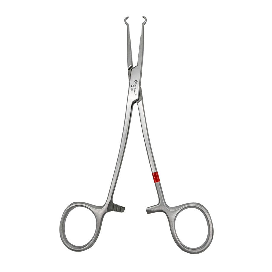 Vasektomie-Ringklemmen, 14 cm, Ringdurchmesser 4 mm, zum Einmalgebrauch (25 Stck.)