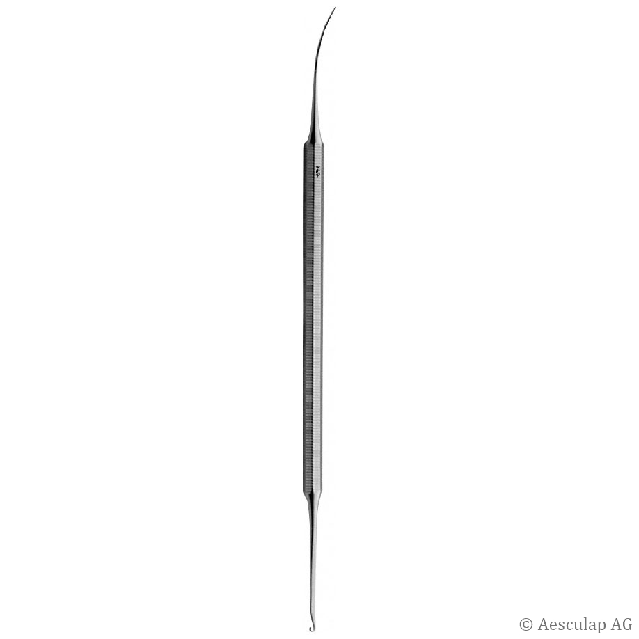 Phlebo-Extraktor Varady, gebogen,