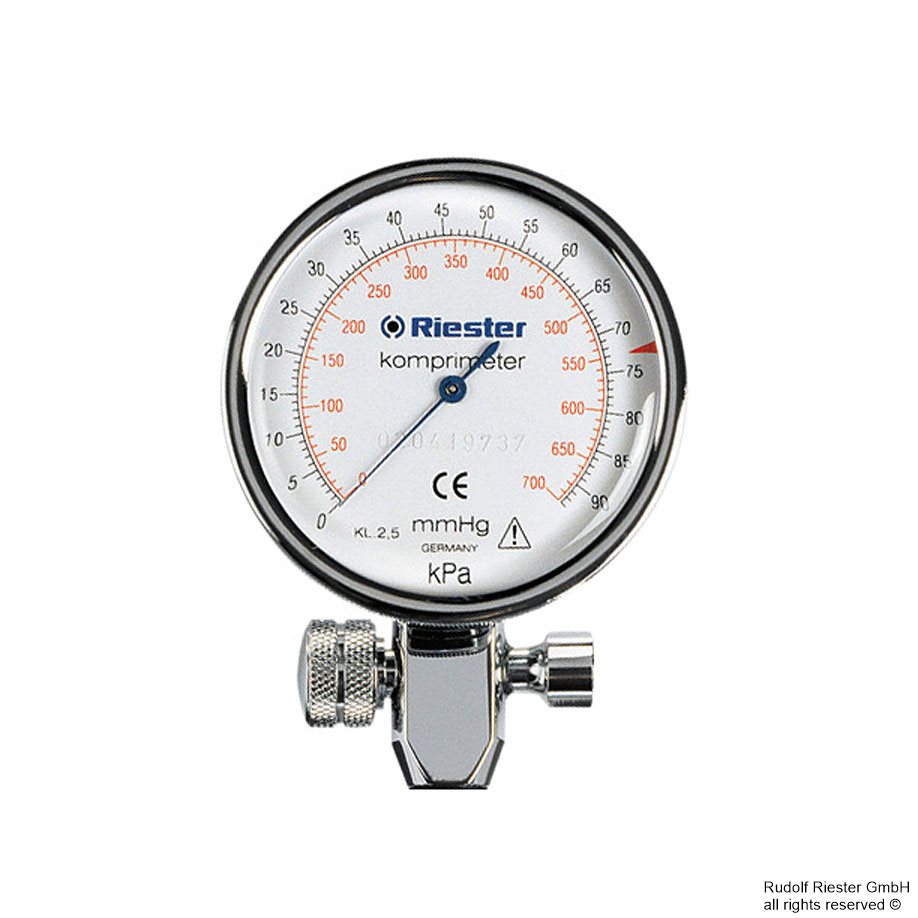 Manometer, für Komprimeter