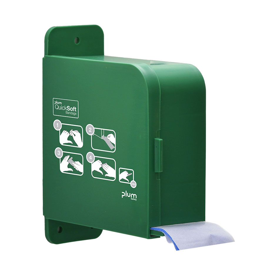 QuickSoft Spender inkl. 1 Bandage blau,