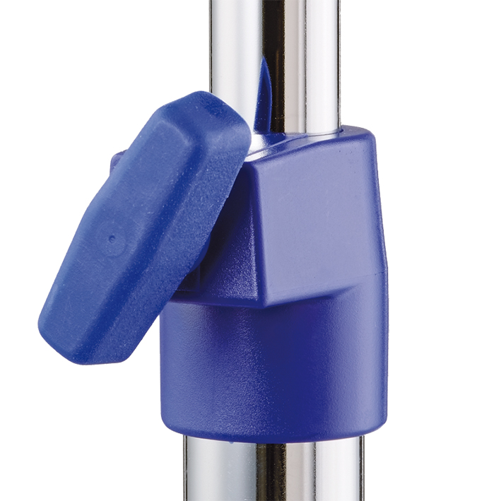 ISS Kunststoffbuchse ultramarineblau