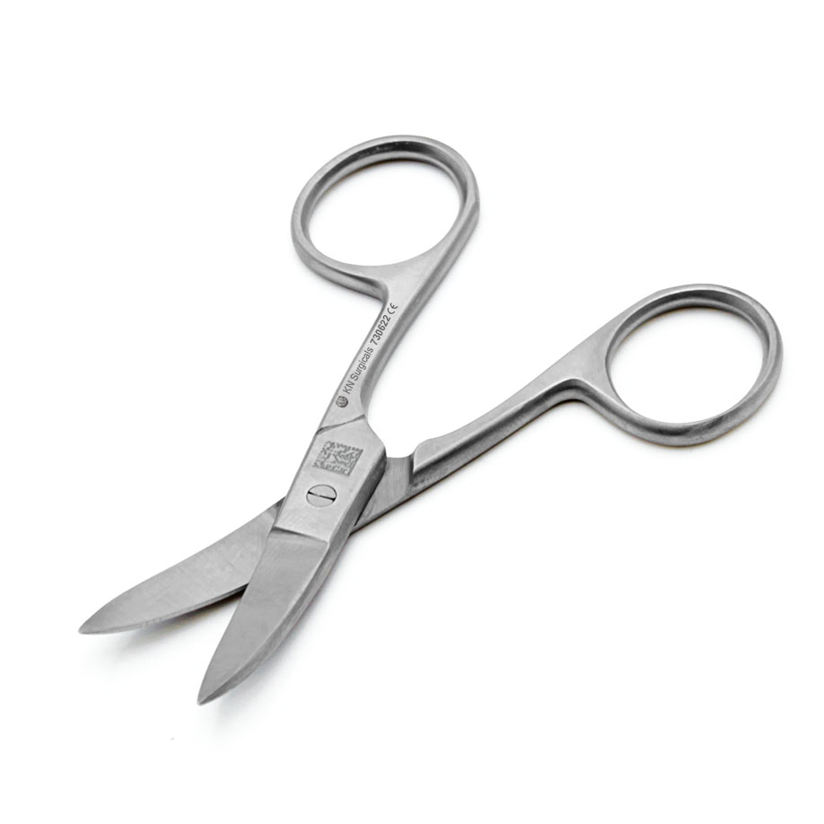 Nagelschere ratiomed gebogen, 10 cm