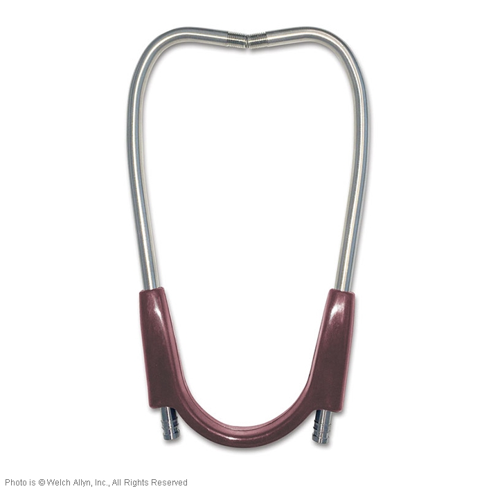 Ohrbügel mit Schlauch bordeaux