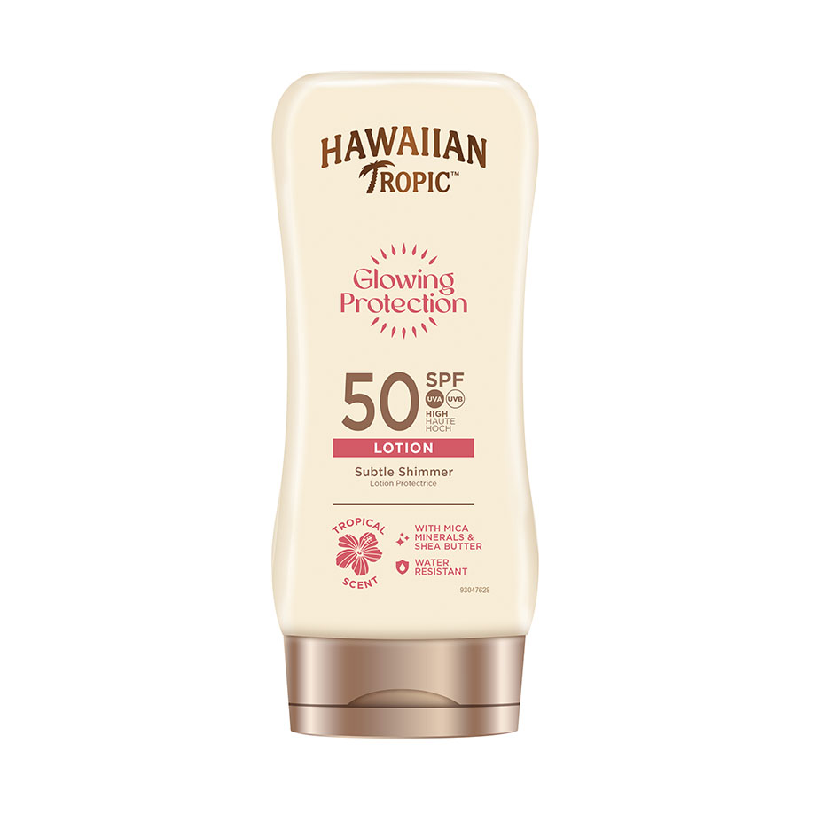 Hawaiian Tropic Glowing Protection Sun Lotion 170 ml mit LSF 50