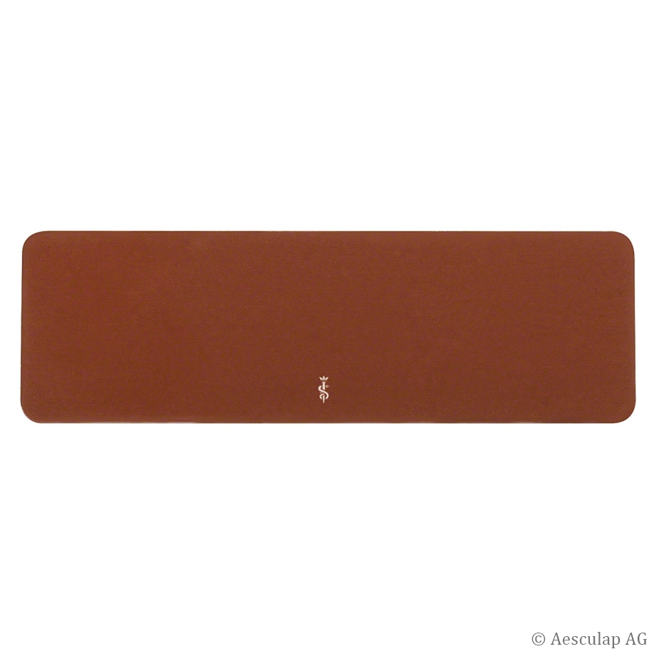 Kennzeichnungsschild, standard, Aluminium, olivbraun,  56 x 18 mm