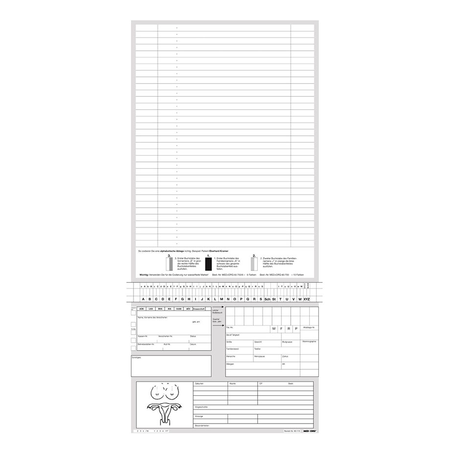 Karteitaschen ALPHAnorm DIN A5 quer