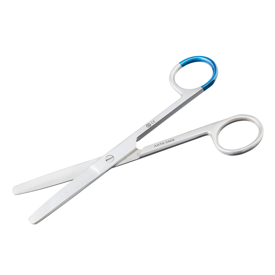 chir. Scheren gerade, stumpf/stumpf,