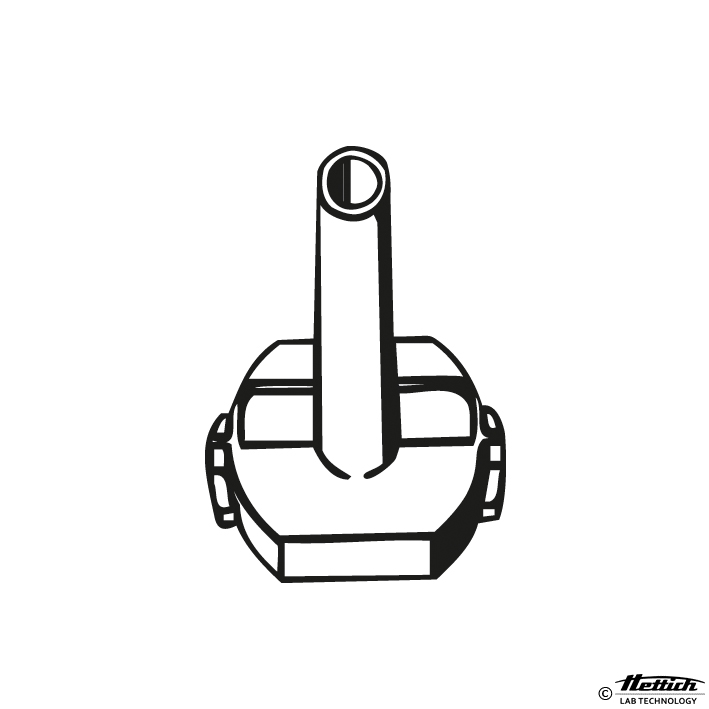 Zyto-Kammer mit Dichtung, PP, 1-fach