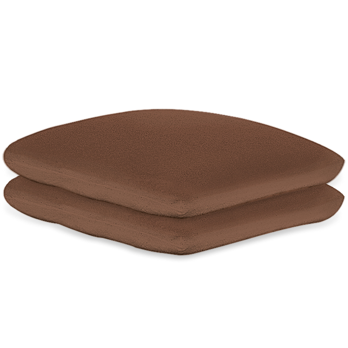 Kissenbezüge Frottee nougat, 40 x 40 cm,