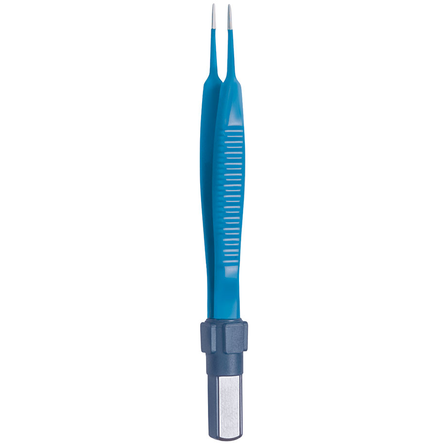 bipolare Pinzette, gerade, spitz, 0,3 mm 8,5 cm lang