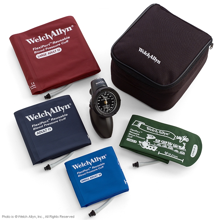 DuraShock Blutdruckmessgerät DS58 1-Schlauch, mit 4 Manschetten