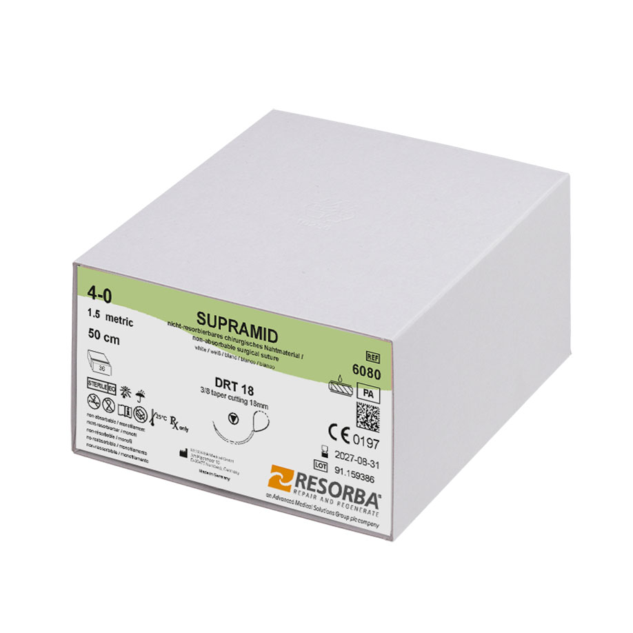 SUPRAMID DRT 18 4/0=1,5 weiß,