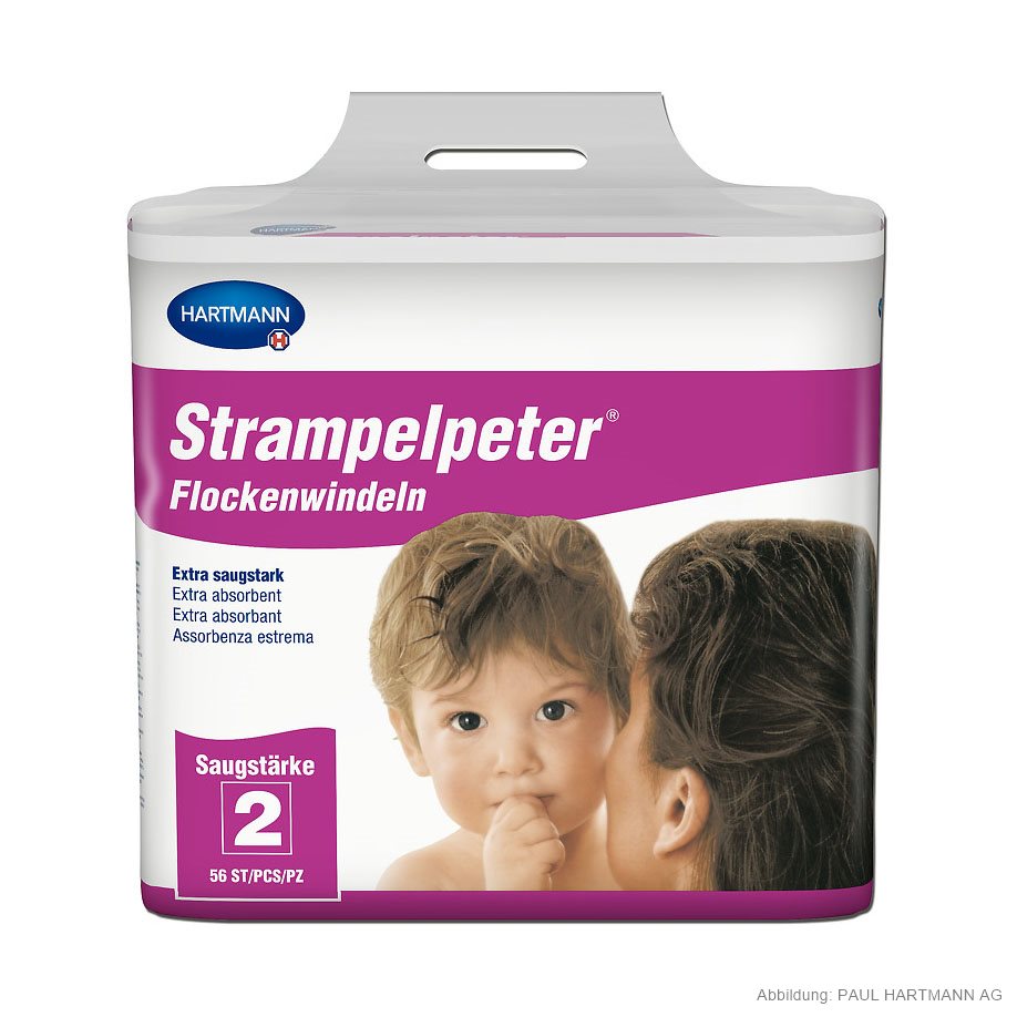 Strampelpeter Flockenwindeln