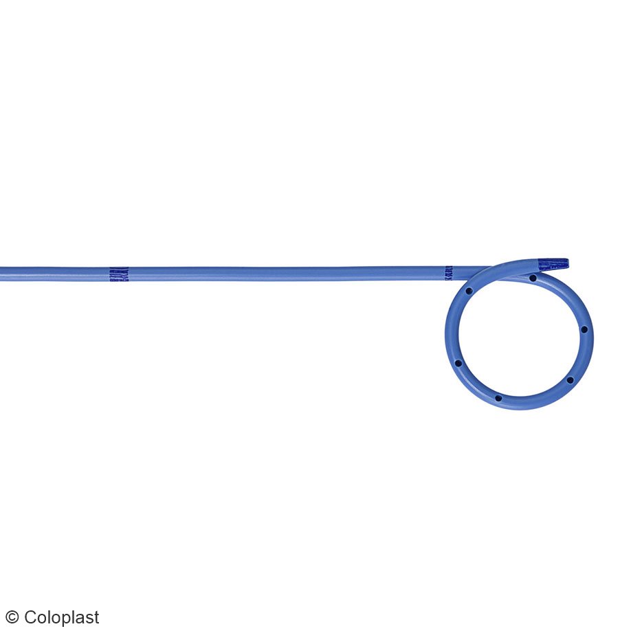 Vortek Ureterschiene Ch. 7, mit einfachem Pusher, fester Kern