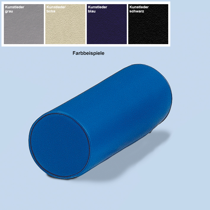 Genickrolle grau Ø 140 mm x 400 mm,