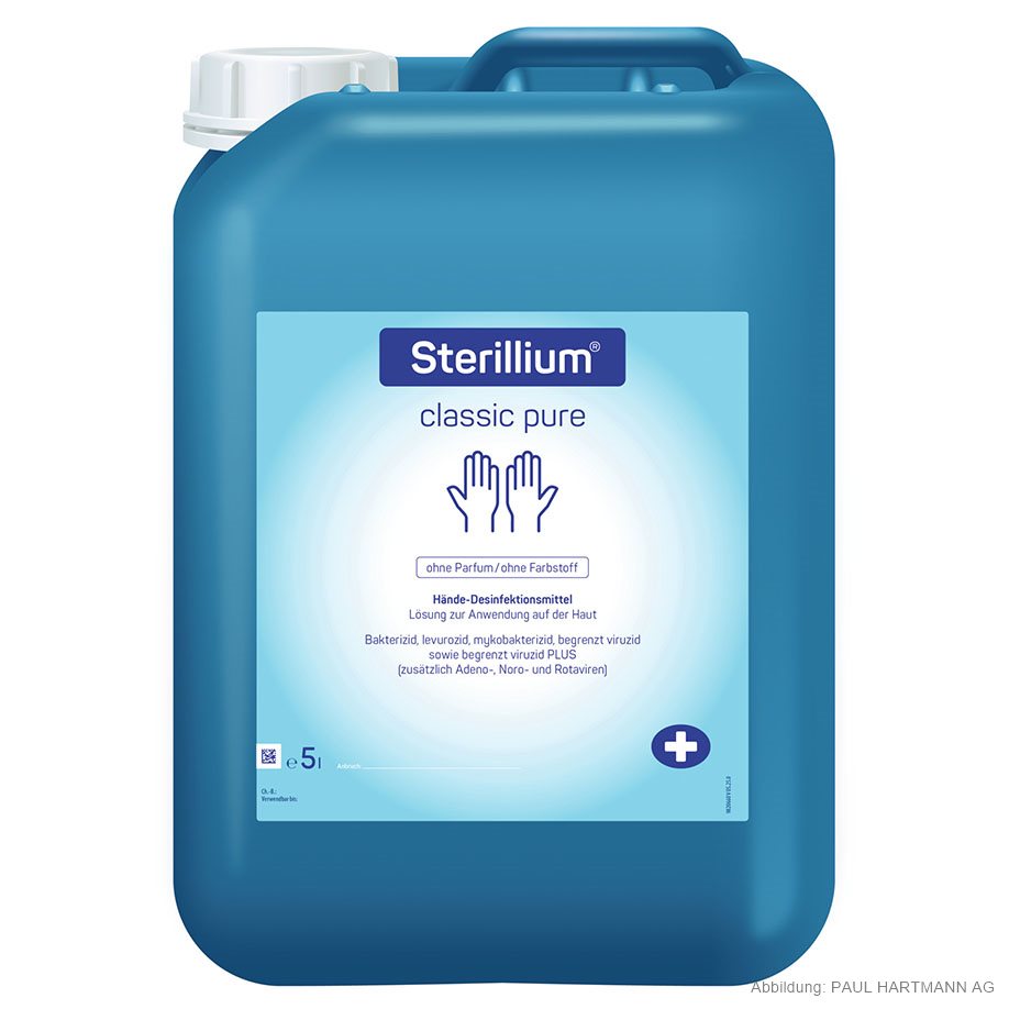 Sterillium classic pure 5 Ltr. Händedesinfektion