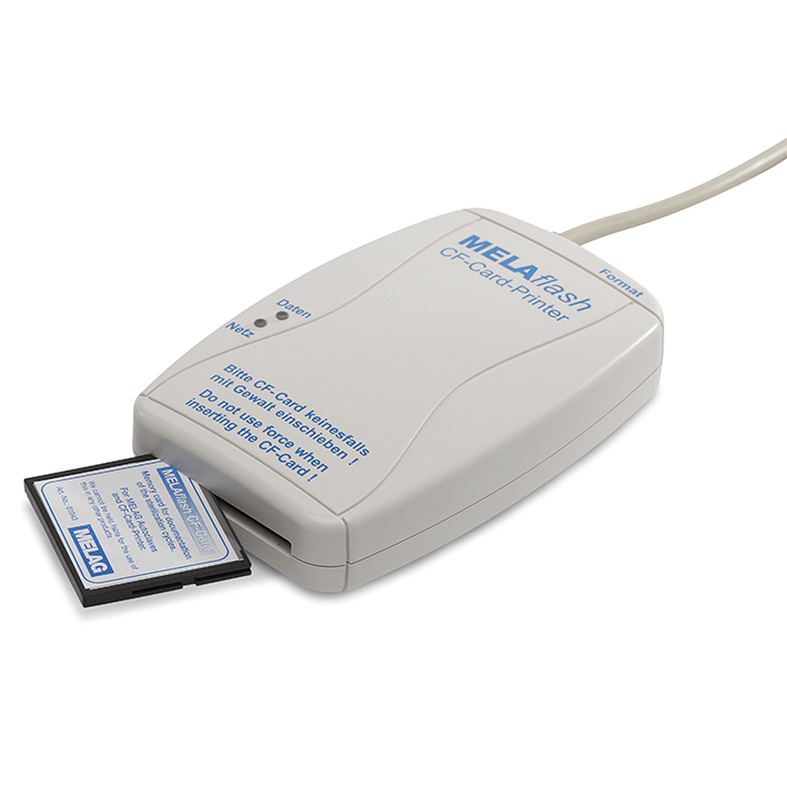 Und Card MELAflash CF-Card-Printer inkl. MELAflash CF-Card und Kartenlesegerät ...