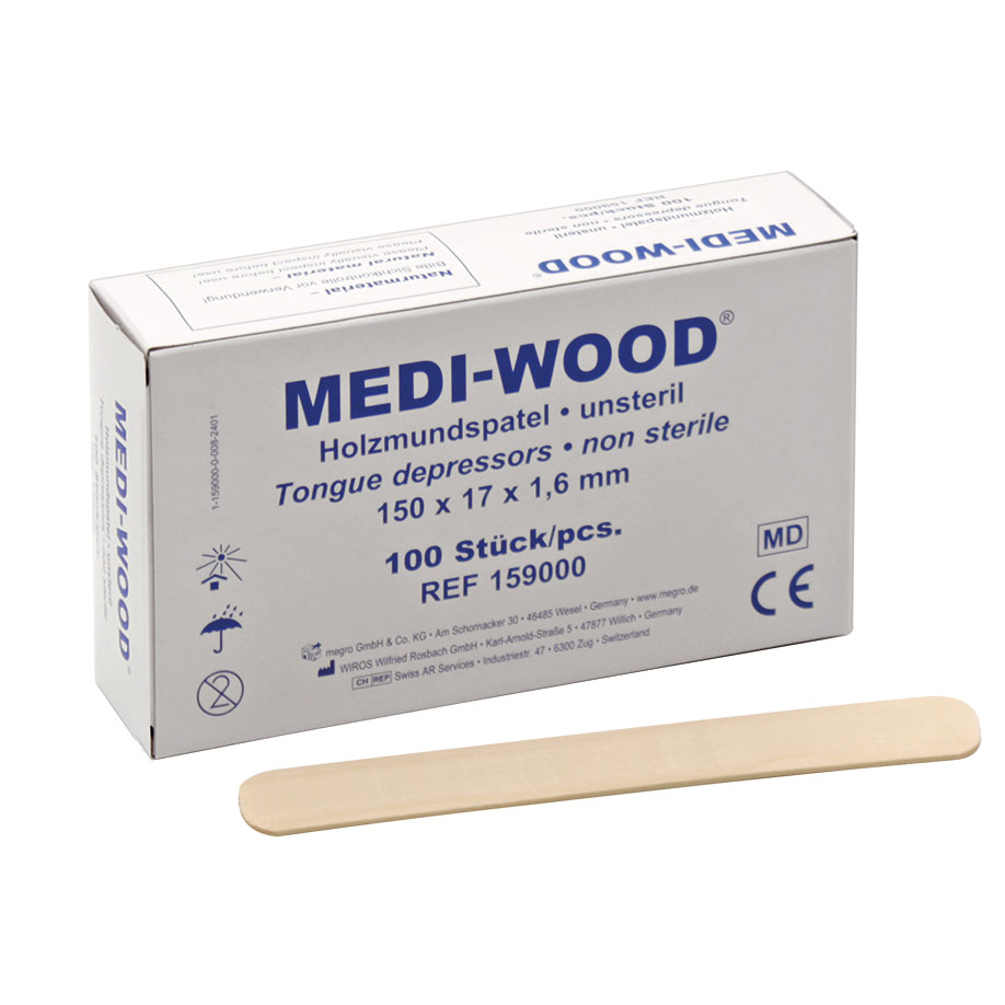 Mundspatel aus Holz MEDI-WOOD