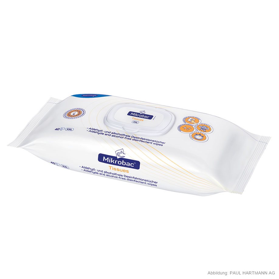 Mikrobac XXL Tissues Flowpack