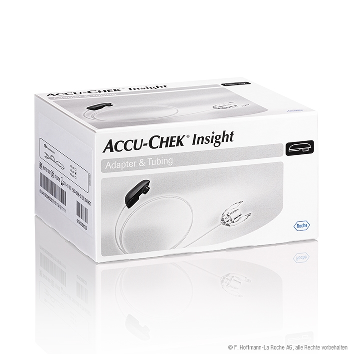 Accu-Chek Insight Adapter mit Schlauch,