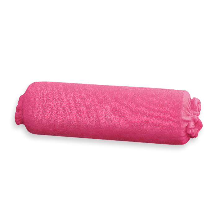 Nackenrollenbezug Frottee pink,