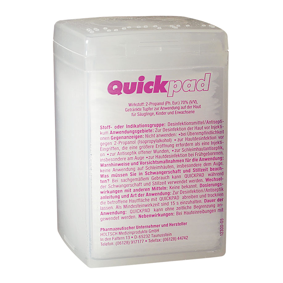 Quickpad Alkoholtupfer 44 x 44 mm