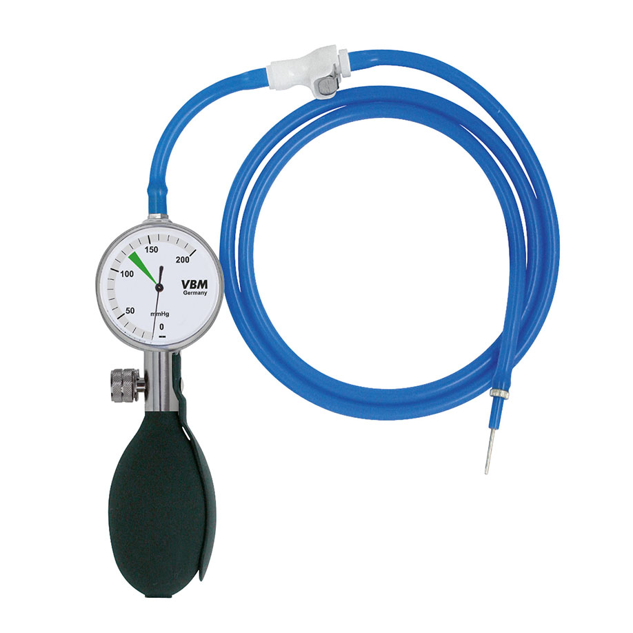 Handgebläse mit Manometer 200 mmHg