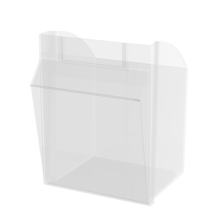 Einzelschütte für Kanülenspender