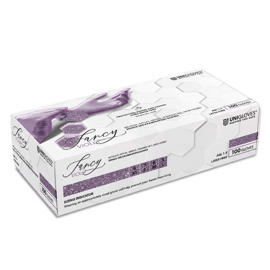 Unigloves FANCY VIOLET Nitril