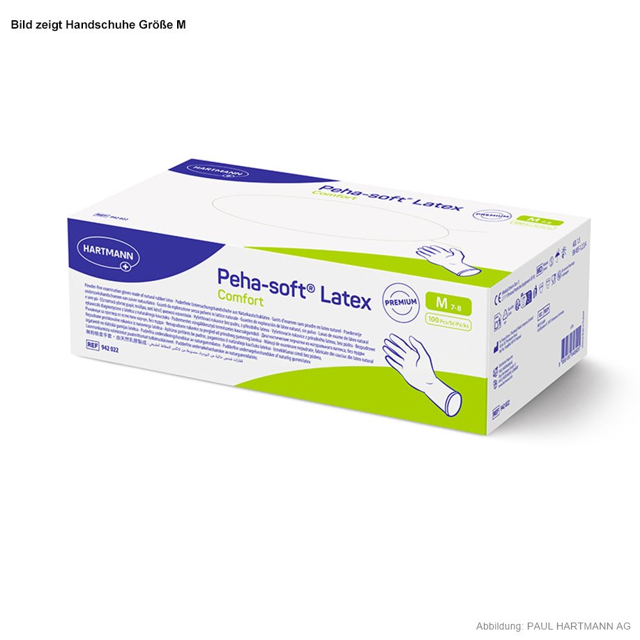 Peha-soft Latex Comfort U.-Handschuhe