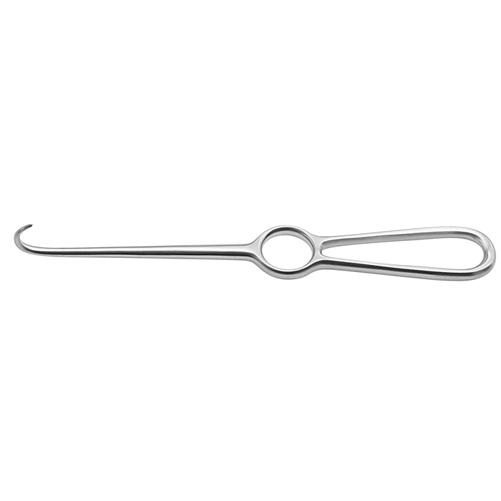 Kocher Wundhaken, halbscharf,