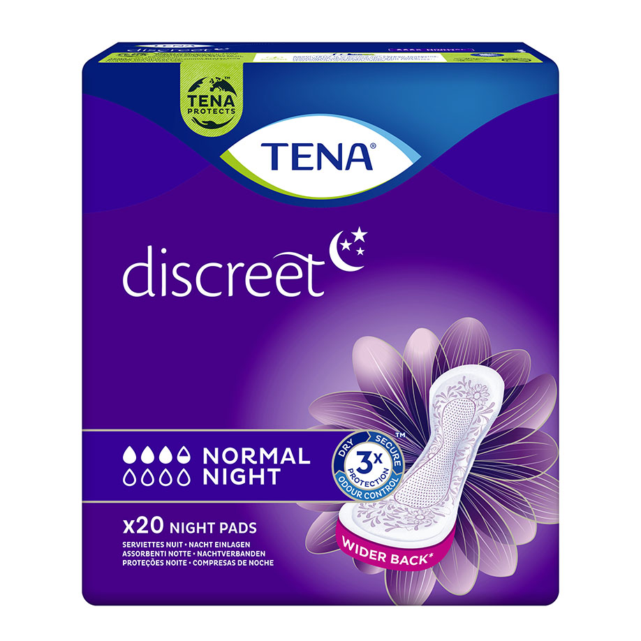 TENA Discreet Normal Night,