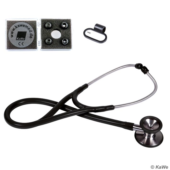 Profi-Kardiologie Stethoskop Edelstahl,