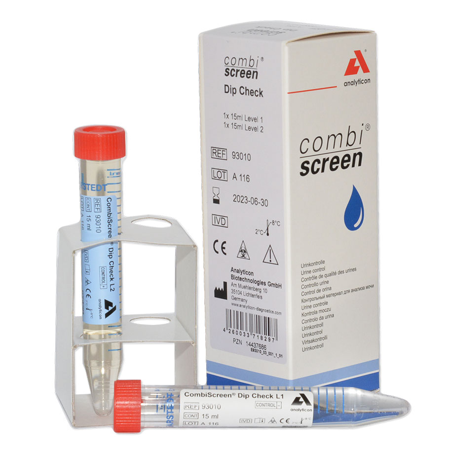 CombiScreen Dip Check Control (2 x 15 ml, Level 1 + Level 2)