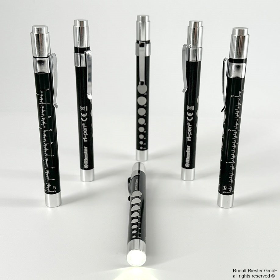 ri-pen Diagnostikleuchten, schwarz,